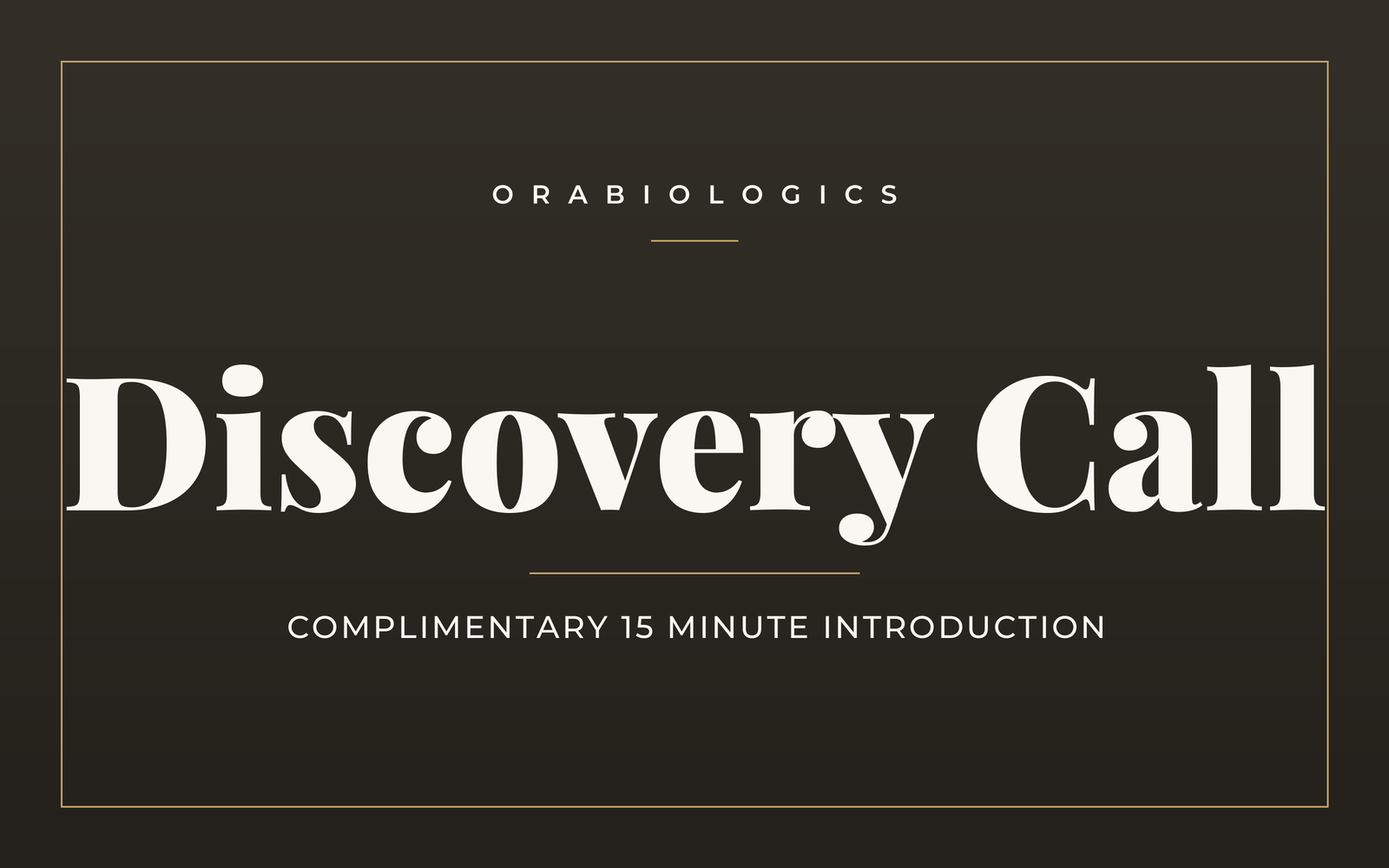15 Minute Discovery Call - Biologic Dental Coaching